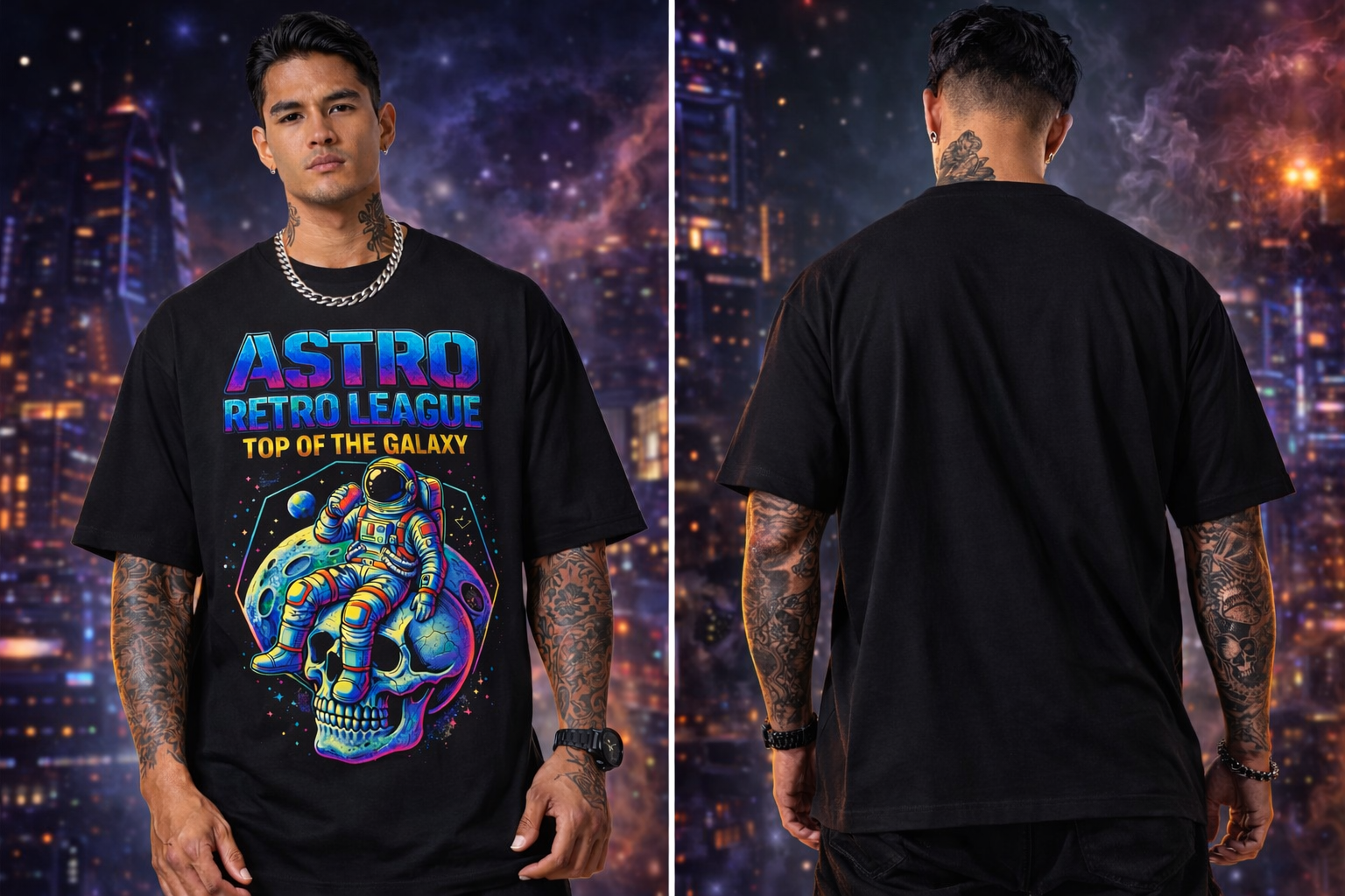 Astro Retro League Design